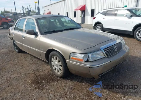 2004 Mercury Grand Marquis Ls из США, поврежденный, VIN 2MEFM75W64X645696